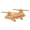 Dřevěná hračka-vrtulník D101