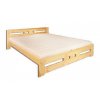 Dřevěná masivní postel 140x200 cm masiv BM117 z borovice