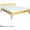 Dřevěná masivní postel 140x200 cm masiv BM116 z borovice