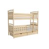 WOOD 3 patrová postel  80x180 cm masiv
