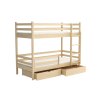 WOOD 8 patrová postel  90x200 cm masiv
