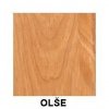 Dřevěná šatní skřín  MASIV 101 z borovice