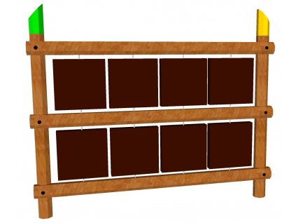 Edukační otočný panel s kreslícími tabulkami 1,5x1,8 AKÁT katalog