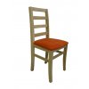 Polstrovaná dubová židle Maya