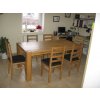 Stul dub moderni+6Maya latka (prirodni)