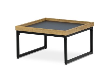 Konferenční stolek 53x53cm, mdf, dub, CT-612 OAK (Barva Šedá)