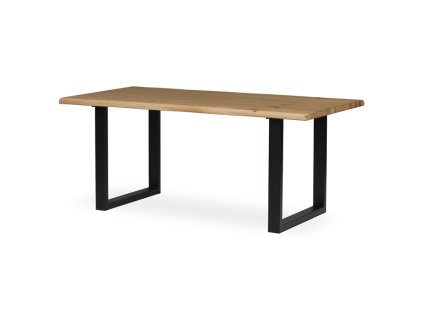 Jídelní stůl 180x90cm, masiv, dub, DS-U180 DUB (Barva Přírodní)