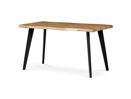 Jídelní stůl 140x80cm, mdf, divoký dub, HT-840 OAK (Barva Přírodní)