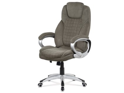 Kancelářské křeslo, houpací mechanismus, šedá, KA-G196 GREY2 (Barva Šedá)