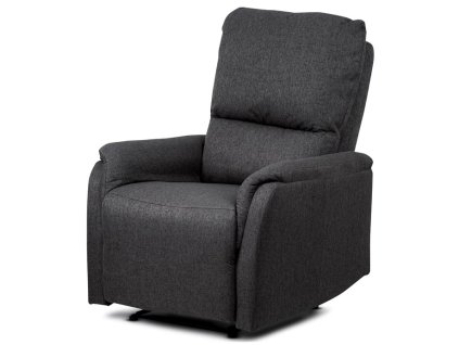 Polohovací křeslo, šedá, látka, TV-5060 GREY2 (Barva Šedá)
