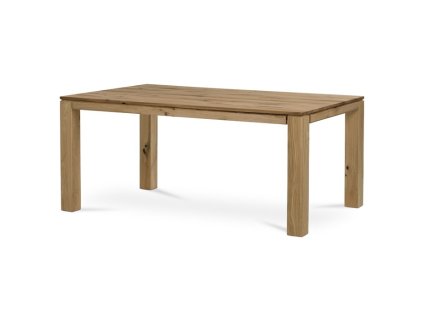 Jídelní stůl 180x90cm, masiv, dub, DS-F180 DUB (Barva Přírodní)