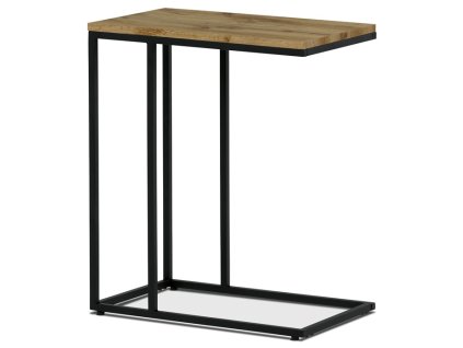 Odkládací stolek 50x30cm, mdf, dub, AF-3006 OAK (Barva Přírodní)