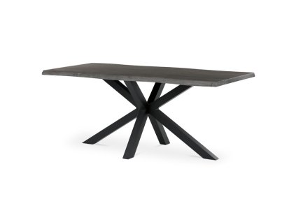 Jídelní stůl 180x90cm, mdf, šedý dub, HT-F4618 GREY (Barva Šedá)