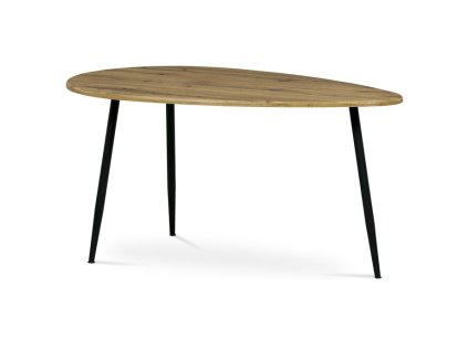 Odkládací stolek 100x60x50cm, mdf, divoký dub, AF-3012 OAK (Barva Přírodní)