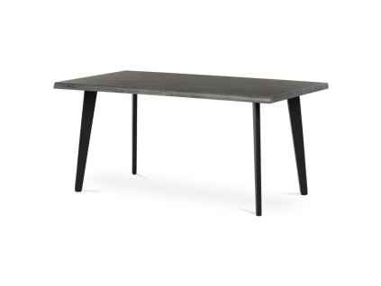 Jídelní stůl 160x90cm, mdf, šedý dub, HT-F4416 GREY (Barva Šedá)