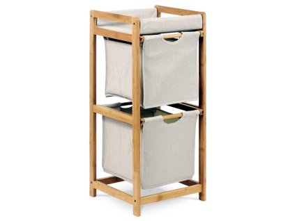 Regál, masiv, šedá, DR-012-2 (Barva Šedá)