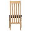 Jídelní židle, přírodní, masiv, C-2100 BR2 (Barva Přírodní)