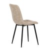 Jídelní židle, béžová, látka, CT-281 CRM2 (Barva Béžová)