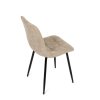 Jídelní židle, béžová, látka, CT-281 CRM2 (Barva Béžová)