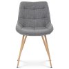 Jídelní židle, šedá, látka, CT-394 GREY2 (Barva Šedá)