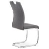 Jídelní židle, šedá, látka, DCL-405 GREY2 (Barva Šedá)