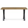 Jídelní stůl 160x90cm, masiv, dub, DS-X160 DUB (Barva Přírodní)