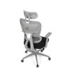 Kancelářská židle, houpací mechanismus, šedá, KA-K2081 GREY (Barva Šedá)