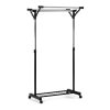 Stojan na šaty, kov, černá, 84521 BK (Barva Černá)