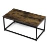 Konferenční stolek 90x48cm, mdf, old wood, CT-G1090 OAK (Barva Přírodní)