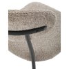 Jídelní židle, béžová, látka bouclé, CT-W1021 CRM2 (Barva Béžová)