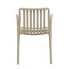 Zahradní židle plast, béžová, CT-X7029 CAP (Barva Béžová)