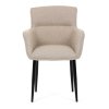 Jídelní židle, béžová, látka, DCH-J2159 CRM2 (Barva Béžová)
