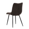 Jídelní židle, hnědá, látka, DCL-L1094 BR2 (Barva Šedá)