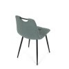 Jídelní židle, šedá, látka, DCL-V2017 GREY2 (Barva Šedá)