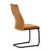 Jídelní židle, hnědá, sametová látka, DCL-X7018 CAP2 (Barva Hnědá)