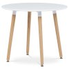 Jídelní stůl 90x90cm, mdf DT-306 WT (Barva Bílá)