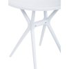 Zahradní stůl plast, bílá, DT-X7007 WT (Barva Bílá)