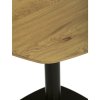 Jídelní stůl 80x80cm, mdf, dub, DT-X7117 OAK (Barva Hnědá)