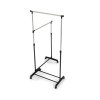 Stojan na šaty, plast, černá, GD-174 BK (Barva Černá)