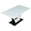 Jídelní stůl rozkládací 160-210x90 cm, mdf HT-D1931 WT (Barva Bílá)