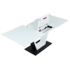 Jídelní stůl rozkládací 160-210x90 cm, mdf HT-D1931 WT (Barva Bílá)