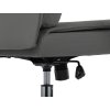 Kancelářské křeslo, houpací mechanismus, šedá ekokůže, KA-D8104 GREY (Barva Šedá)