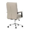 Kancelářské křeslo, houpací mechanismus, šedá ekokůže, KA-D8104 GREY (Barva Šedá)