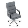 Kancelářské křeslo, houpací mechanismus, šedá látka, KA-D8204 GREY2 (Barva Šedá)