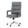 Kancelářské křeslo, houpací mechanismus, šedá látka, KA-D8204 GREY2 (Barva Šedá)