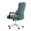 Kancelářské křeslo, houpací mechanismus, šedá látka, KA-D8204 GREY2 (Barva Šedá)
