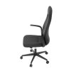 Kancelářské křeslo, houpací mechanismus, černá ekokůže, KA-T8325 BK (Barva Černá)