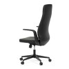 Kancelářské křeslo, houpací mechanismus, černá ekokůže, KA-T8325 BK (Barva Černá)