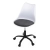 Kancelářská židle, výškově nastavitelná, šedá plast, KA-X7055 GREY (Barva Bílá)