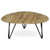 Konferenční stolek 94x69cm, mdf, divoký dub, AF-3013 OAK (Barva Přírodní)